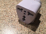 Universal Plug Adapter - Asia/Europe Grounded