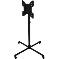 Collapsible cart with protective case for 32" to 55"+ Screens