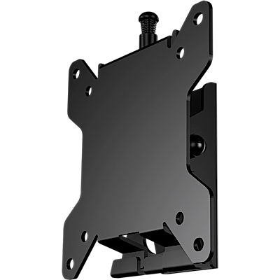 Tilting mount for 10" to 30" flat panel screens (silver)