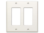 CP-2 Double Cover Plate - white