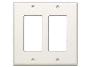 CP-2 Double Cover Plate - white