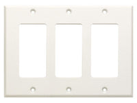 CP-3 Triple Cover Plate - white