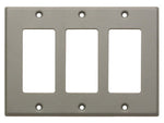 CP-3G Triple Cover Plate - gray