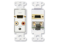 D-AVM4 Audio and Video Monitor Jack Panels