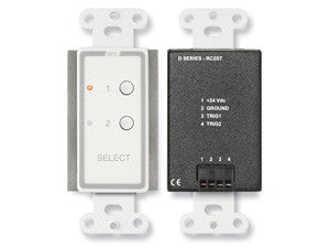 D-RC2ST 2 Channel Remote Control for STICK-ON - Remote selection of audio or video sources