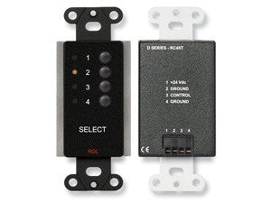 DB-RC4ST 4 Channel Remote Control for ST-SX4 4x1 Audio Switcher