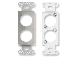 DS-D2 Double plate for standard and specialty connectors