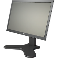 Single monitor desktop stand