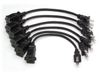 EC-6 AC Power Extension Cord (6 pack) - North American - 6&#34;