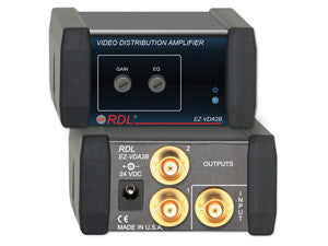 EZ-VDA2B Video Distribution Amplifier - 1X2 BNC NTSC/PAL