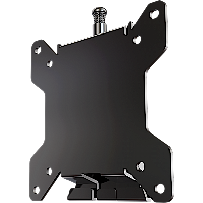 Fixed position mount for 10" to 30" flat panel screens (Silver)