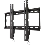 Universal flat wall mount with leveling mechanism, for 26" to 46"+ flat panel screens