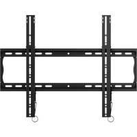 Universal flat wall mount with leveling mechanism, for 32" to 55"+ flat panel screens
