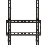 Universal flat wall mount in portrait orientation for 37" to 63"+ screens