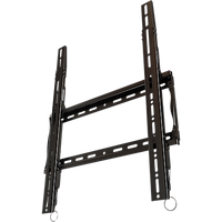 Universal flat wall mount in portrait orientation for 37" to 63"+ screens