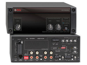 HD-RA35U 35 Watt Remote Mixer Amplifier - 4 Ohm / 8 Ohm, with Power Supply