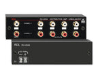 RU-UDA4 Stereo Audio Distribution Amplifier - 2x4 - RCA jacks