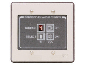 SAS-RC8 Room Control Station for SourceFlex Distributed Audio System