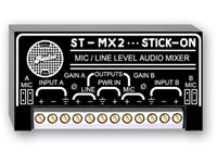 ST-MX2 2 Channel Audio Mixer - Microphone or line input and output