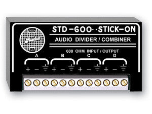 STD-600 Passive Audio Divider/Combiner - 600 &#x03A9;