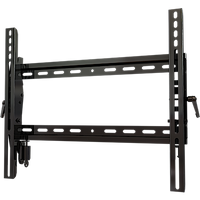 Universal tilting mount with lock for 26" to 46"+ flat panel screens