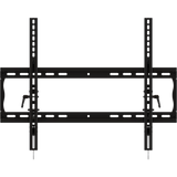 Universal tilting wall mount with post installation leveling for 32" to 55"+ flat panel screens