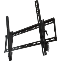 Universal tilting mount with double lock for 32" to 55"+ flat panel screens