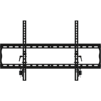 Universal tilting mount with dual lock for 37" to 63"+ flat panel screens